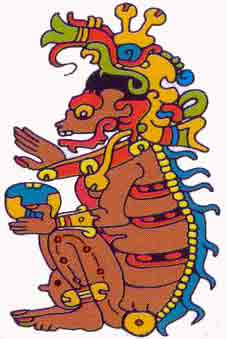 El dios de la muerte entre los mayas