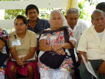Encuentro para Fortalecer la Medicina Tradicional Maya. Hobonil, Yucatán, 2008.