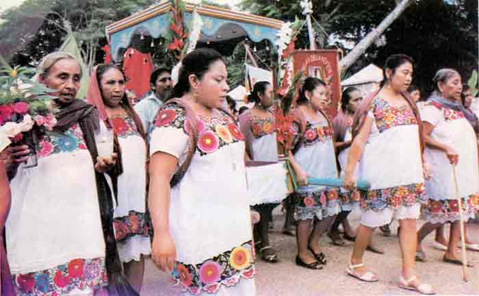 Procesión de Nuestra Señora de las Mercedes, Popolá, Valladolid.