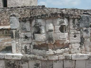 Mascarón del dios Chaac, Mayapán, Yucatán