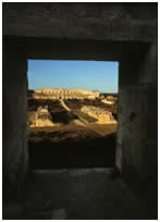 1. Juego de Pelota y Cuadrngulo desde las Tortugas. Uxmal, 1991 Impresin cromognica 24 x 20 pulgadas 